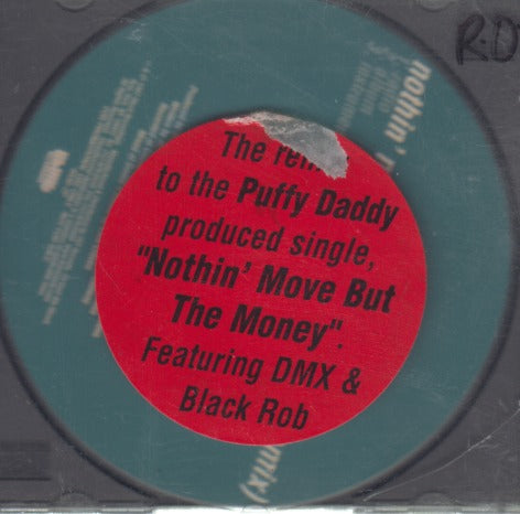 Mic Geronimo: Nothin' Move But The Money: Remix 3-Track Promo w/ Hype Sticker & Back Artwork