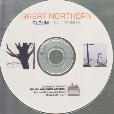 Great Northern: Trading Twilight For Daylight / Sleepy Eepee 18-Track Promo w/ Back Artwork