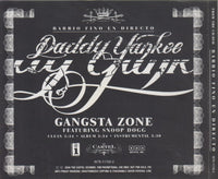 Daddy Yankee: Gangsta Zone 3-Track Promo w/ Back Artwork