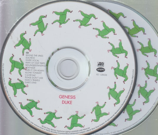 Genesis: Duke 2-Disc Set w/ Back Artwork