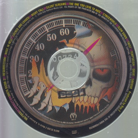 Halford: Resurrection w/ Back Artwork