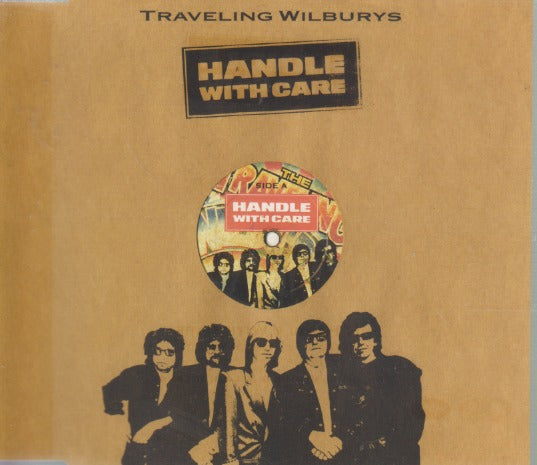Traveling Wilburys: Handle With Care 1-Track Promo w/ Front Artwork