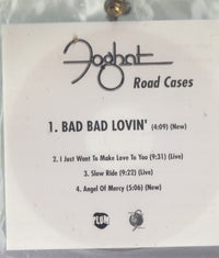 Foghat: Road Cases 4-Track Promo EP w/ Bonus Lapel Pin