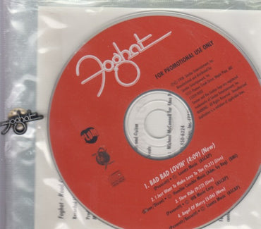 Foghat: Road Cases 4-Track Promo EP w/ Bonus Lapel Pin