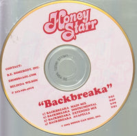 Honey Starr: Backbreaka 4-Track Promo w/ Front Artwork