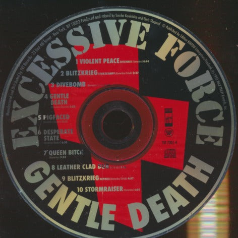 Excessive Force: Gentle Death w/ No Artwork