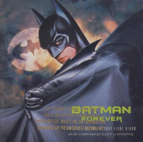 Batman Forever: Original Motion Picture Score w/ Promo Stamped Artwork