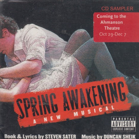 Spring Awakening: A New Musical: CD Sampler 4-Track Promo
