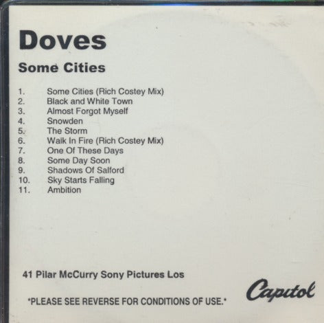 Doves: Some Cities Advance Promo