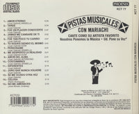 Pistas Musicales Con Mariachi: 15 Exitos