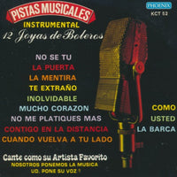 Pistas Musicales: 12 Joyas De Boleros: Instrumental