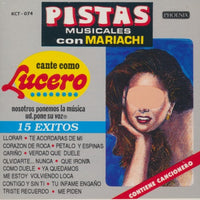 Lucero: Pistas Musicales Con Mariachi: Cante Como Lucero