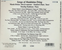 Wanda Brister: Songs Of Madeleine Dring 2-Disc Set