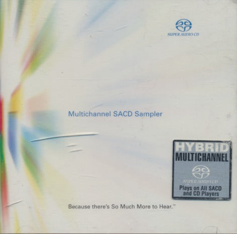 Multichannel SACD Sampler Promo w/ Cracked Case