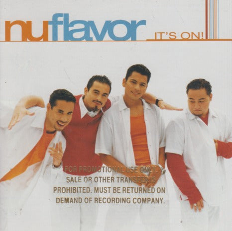 Nu Flavor: It's On! w/ Promo Stamped Artwork