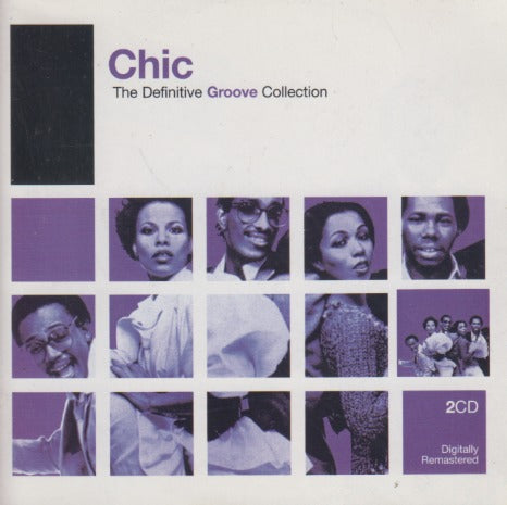 Chic: The Definitive Groove Collection 2-Disc Set w/ Promo Stamped Artwork