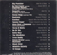 Whiteboys: Original Motion Picture Soundtrack 17-Track Promo w/ Letters
