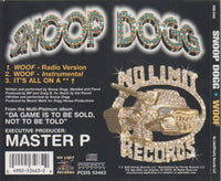 Snoop Dogg: Woof 3-Track Maxi-Single