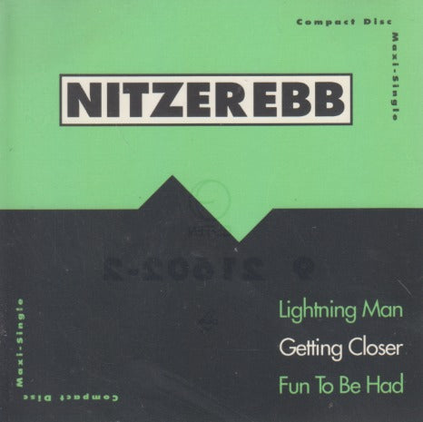 Nitzer Ebb: Lightning Man 7-Track Maxi-Single Promo Stamped