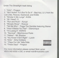 Under The Streetlight 15-Track Promo w/ Front Artwork & Letter