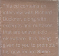 Richard Buckner: Since: Interview & Outtakes 4-Track Promo