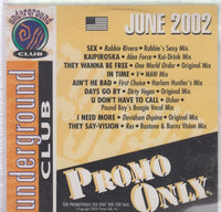 Promo Only Underground Club: June 2002 9-Track Promo