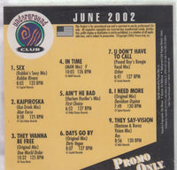 Promo Only Underground Club: June 2002 9-Track Promo