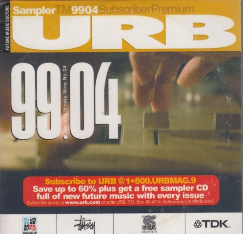 URB Sampler Volume 99 Number 4 13-Track Promo