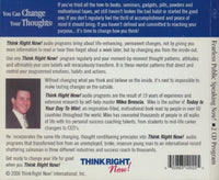 Think Right Now! Fearless Public Speaking Now! 2-Disc Set
