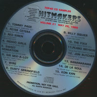 Hitmakers: Top 40 CD Sampler: May 26, 1989 Volume 21 Promo w/ Back Artwork