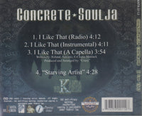 Concrete Soulja: I Like That 4-Track Maxi-Single
