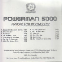 Powerman 5000: Anyone for Doomsday? 13-Track Advance Promo