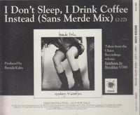 Brenda Kahn: I Don't Sleep, I Drink Coffee Instead 1-Track Promo