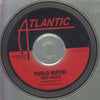Paolo Nutini: New Shoes 2-Track Promo w/ Back Artwork