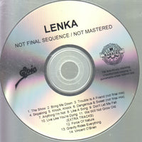 Lenka: Lenka w/ Front Artwork 14-Track Not Final Sequence / Not Mastered Promo