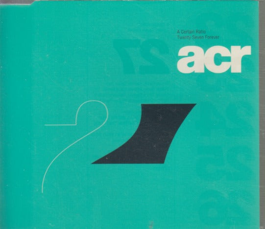 A Certain Ratio: Twenty Seven Forever 4-Track Maxi-Single