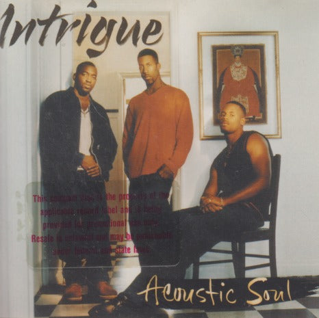 Intrigue: Acoustic Soul w/ Promo Stamped Artwork