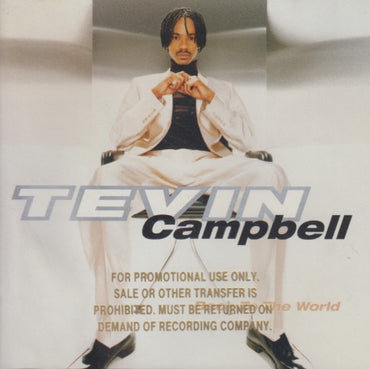 Tevin Campbell: Back To The World w/ Promo Stamped Artwork