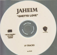 Jaheim: Ghetto Love 19-Track Promo w/ Front Artwork