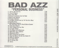 Bad Azz: Personal Business 21-Track Promo w/ Back Artwork