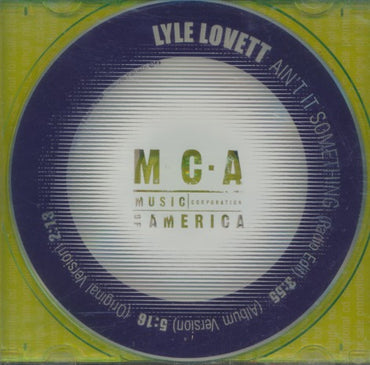 Lyle Lovett: Ain't It Something 3-Track Promo