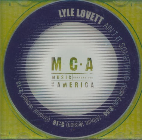 Lyle Lovett: Ain't It Something 3-Track Promo