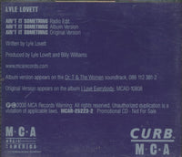 Lyle Lovett: Ain't It Something 3-Track Promo