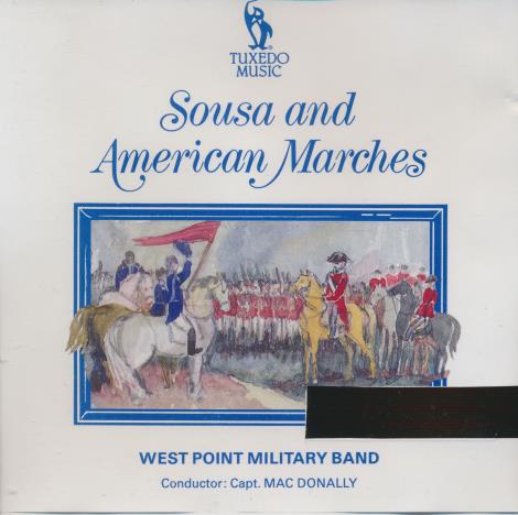 West Point Military Band: Sousa And American Marches w/ Cut Artwork
