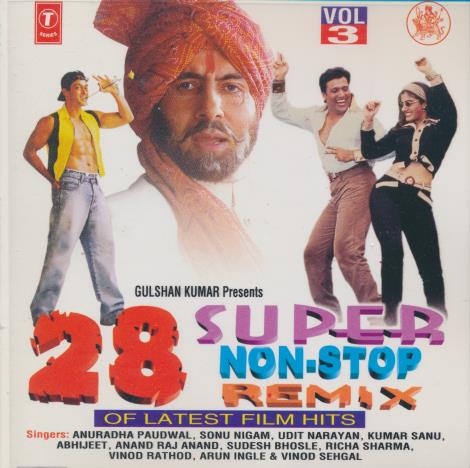 28 Super Non-Stop Remix Of Latest Film Hits Vol. 3