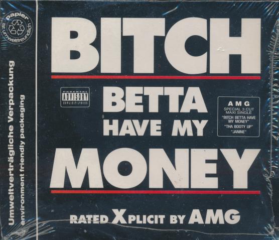 AMG: Bitch Betta Have My Money 5-Track Import