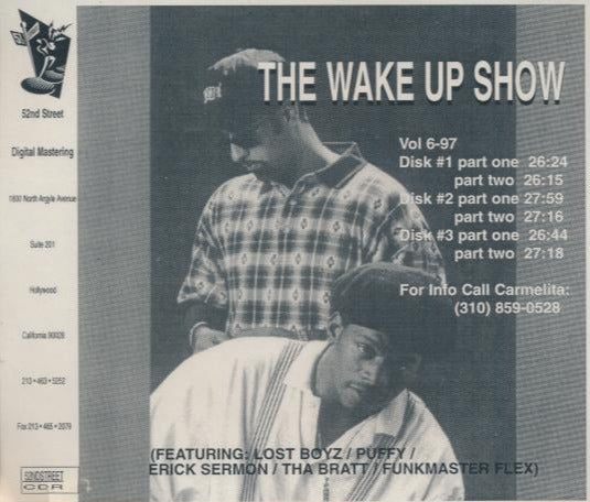 Sway & King Tech: The Wake Up Show Vol 6-97 Promo 3-Disc Set