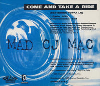 Mad CJ Mac: Come and Take A Ride 2-Track Promo w/ Back Artwork