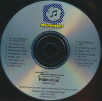 Tamar: Ridiculous Advance Promo w/ Back Artwork