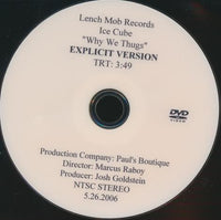 Ice Cube: Why We Thugs Explicit Version Promo w/ No Artwork